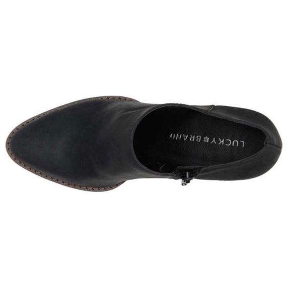 Lucky Brand Pamira Black Booties NIB Sz 11 - Picture 5 of 8